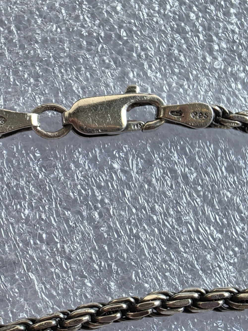 Vintage Italian 925 Sterling Silver 8